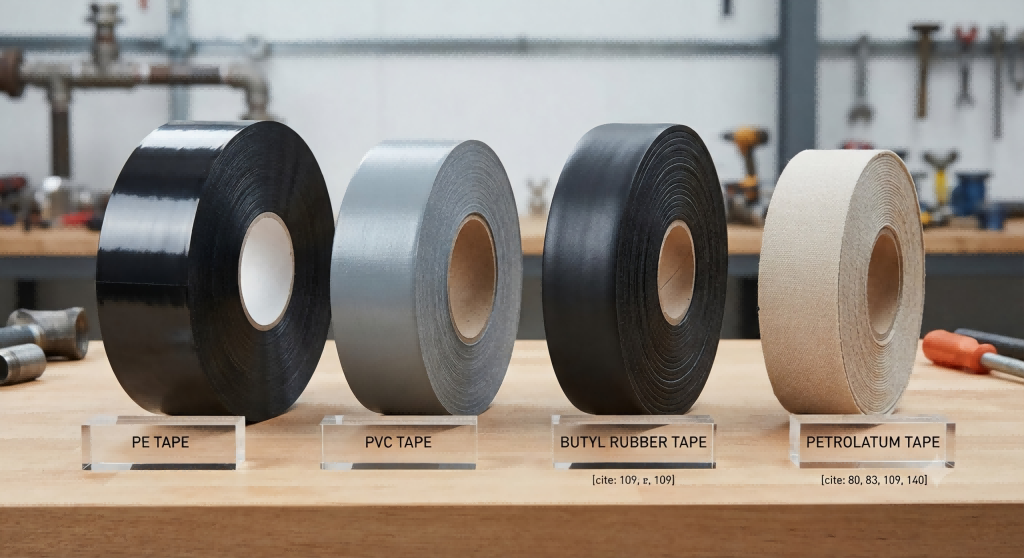 Four Types of Anti corrosion tape